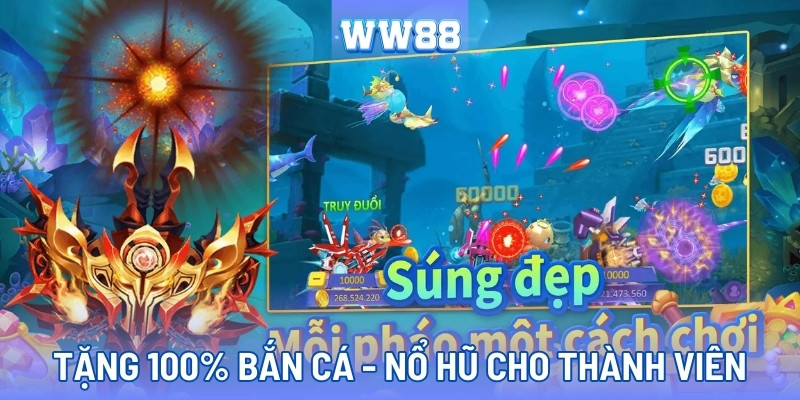 Cam kết toàn bộ thành viên sẽ được tặng quà khi tham gia chơi tại WW88