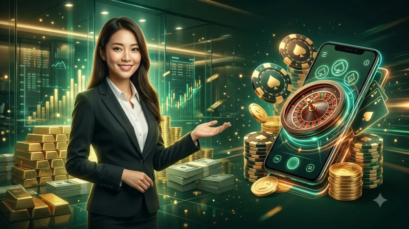 Bàn tay đặt chip cược trên bàn roulette, minh họa các bước chơi Roulette WW88.