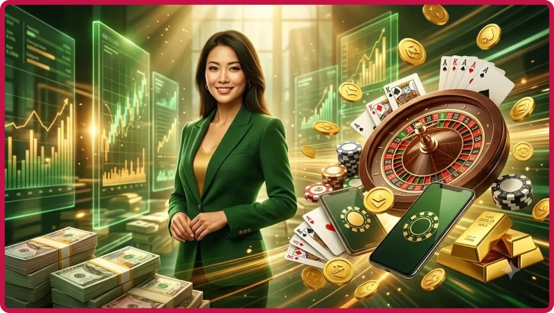 Cận cảnh bánh xe roulette với bóng kim loại và chip casino, thể hiện sự hồi hộp của trò chơi Roulette WW88.