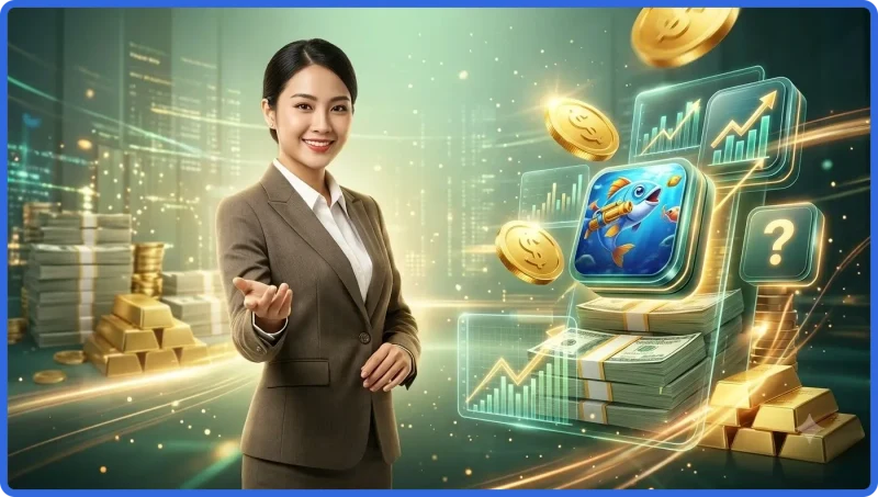 Cảnh bắn cá tiểu liên dưới đáy biển với đồ họa sống động