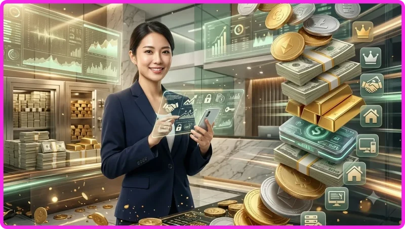 Minh họa khái niệm đầu đuôi xổ số với quả bóng vàng số 88 tách đôi